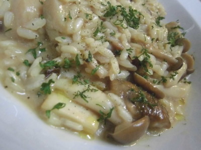 Mushroom Risotto